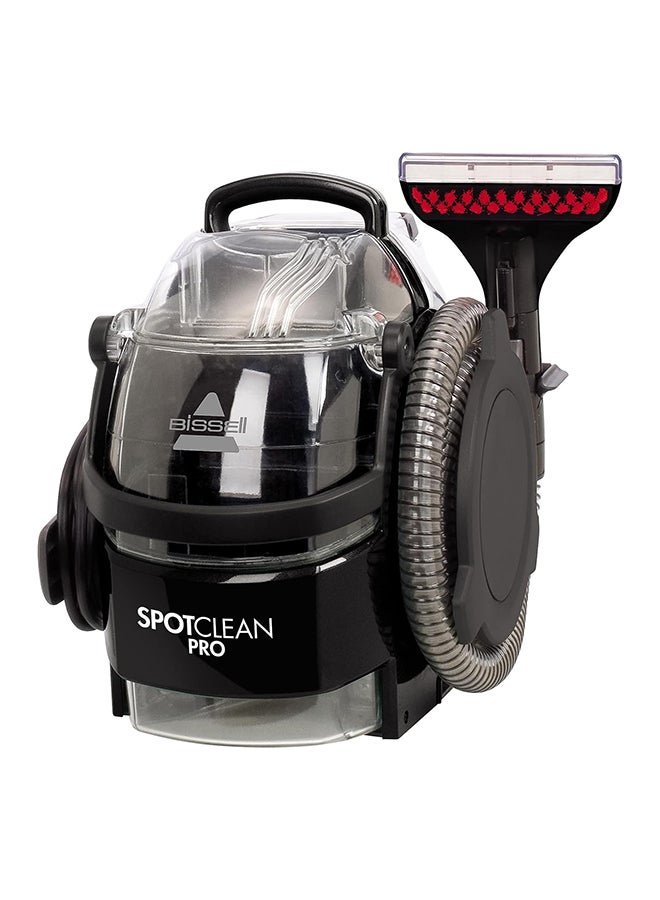 Professional Deep Cleaner SpotClean PRO Carpet & Upholstery Cleaner: Advanced Stain Removal Technology, Versatile Cleaning Anywhere, Powerful Performance with Superior Suction and Large Removable Water Tanks 2.8 L 750 W ‎1558E Black