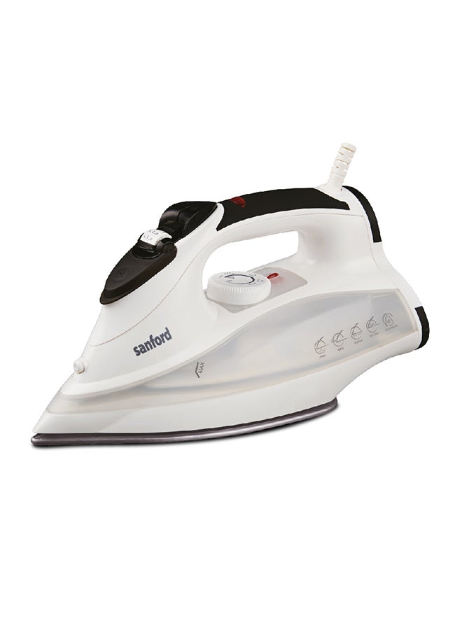 Steam Iron with Burst Steam,Spray,Dry, Removes Wrinkles, Auto Clean Function, 2 yrs Warranty 390 ml 2200 W SF47SI White