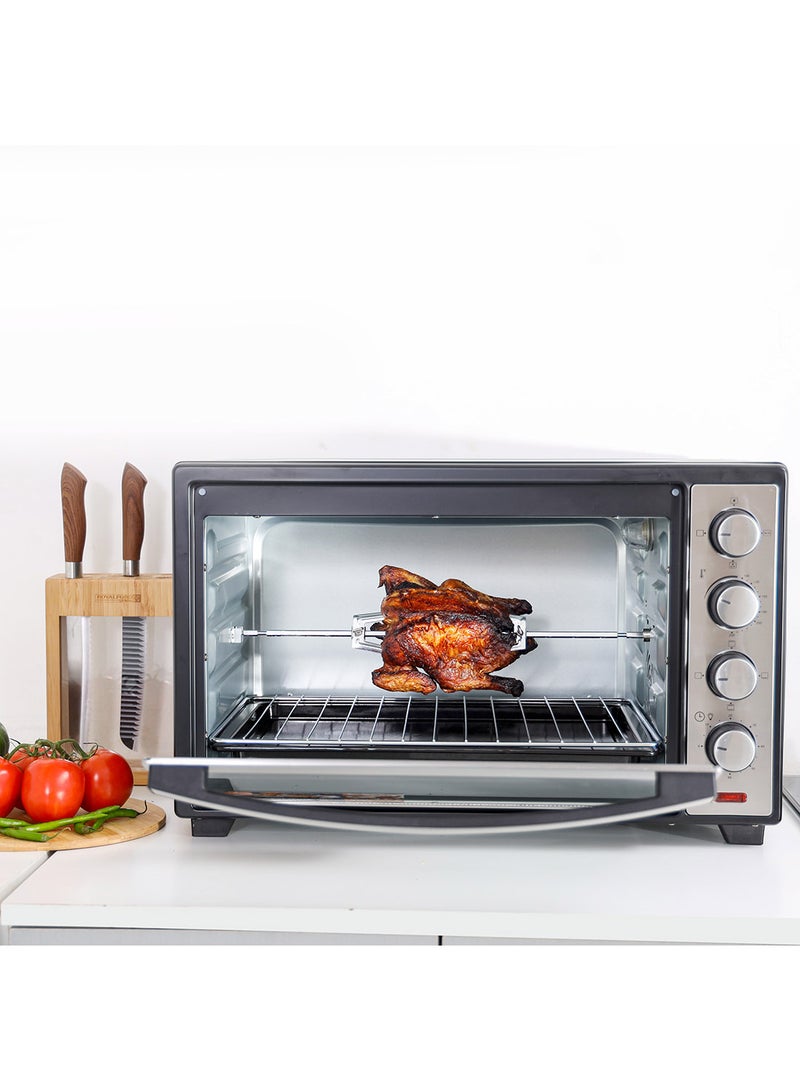 Electric Oven With Rotisserie 48 L 2000 W OMO2141 Black