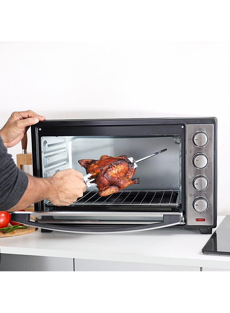 Electric Oven With Rotisserie 48 L 2000 W OMO2141 Black