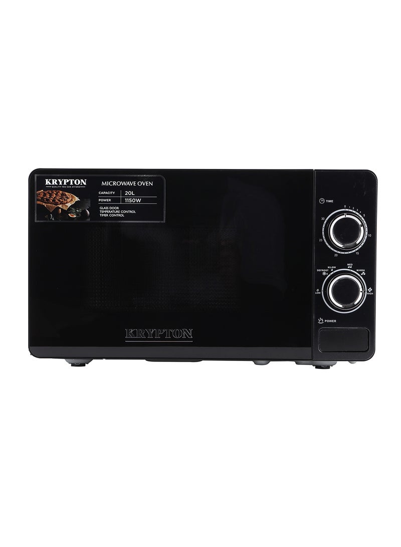 Microwave Oven With 5 Power Levels And 30 Minute Timer 20 L 700 W KNMO6196 White