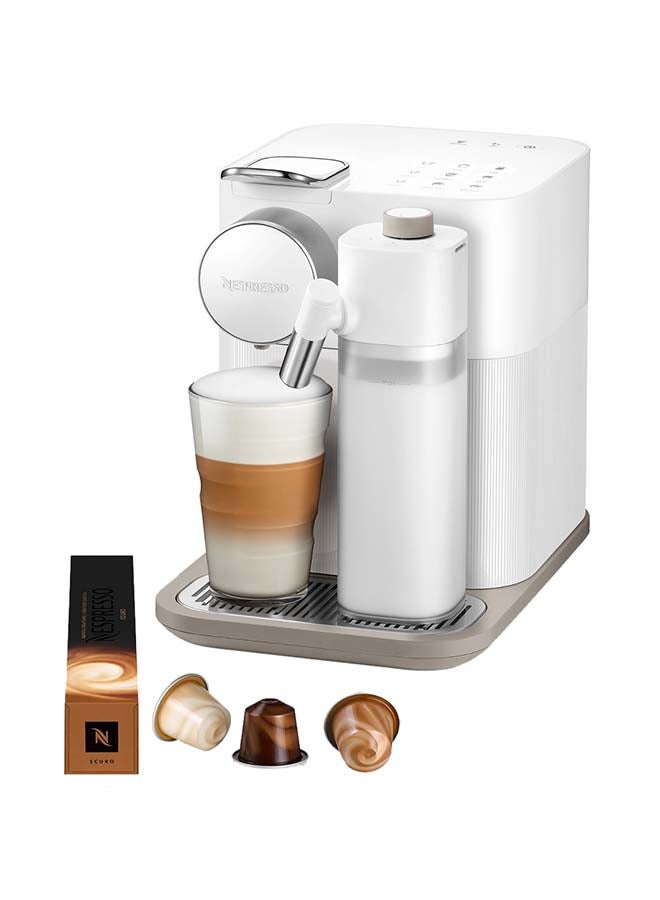 Nespresso Original Gran Lattissima White, Coffee Machine 1.3 L 1400 W F531-ME-WH-NE White