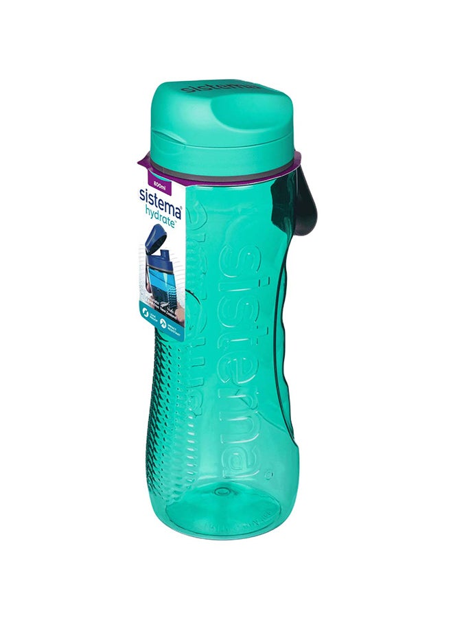 Sistema Tritan Active Water Bottle 800ML Green : Hydration - Leak-proof - Portable - Sports Bottle - BPA-free Green