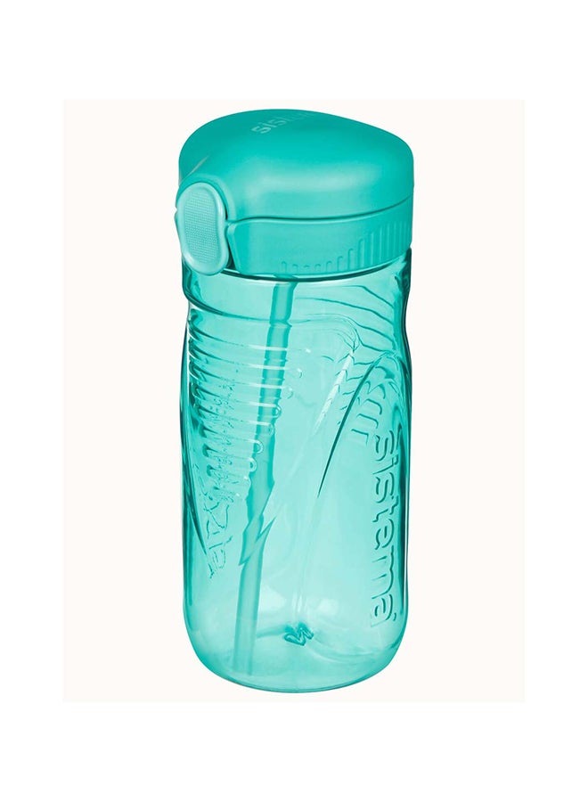 Sistema 520ml Tritan Quick Flip Water Bottle Green : Hydration - Leak-proof - Portable - Sports Bottle - BPA-free Green