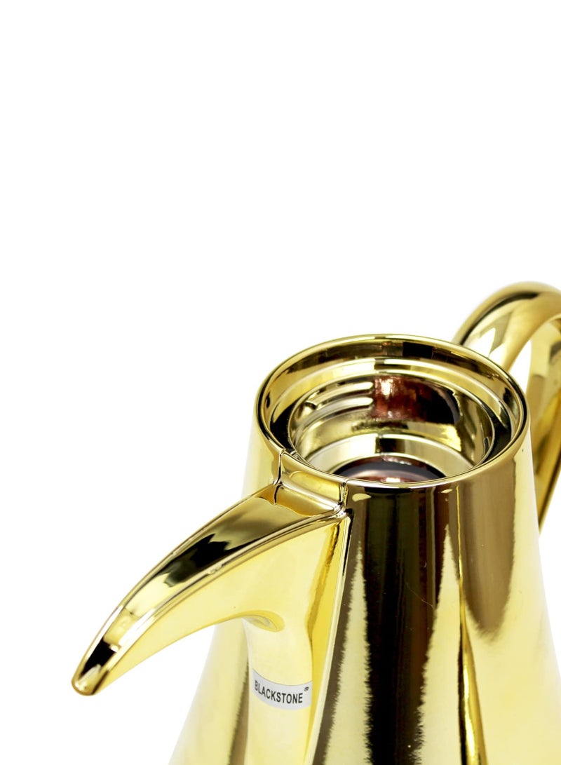 600ML Arabic Vacuum Flask Leakproof Thermos for Tea or Coffee Gold