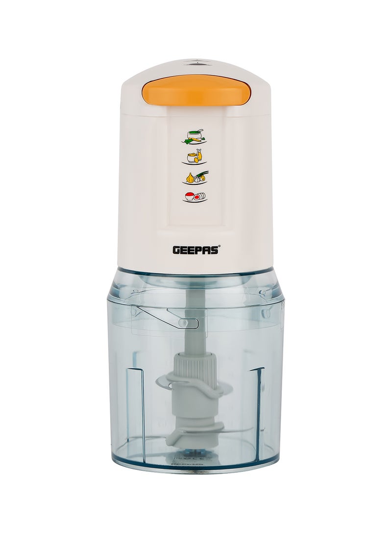 2 Speed Multi Chopper Mini Food Processor With 500ML Jar Capacity, 4 Stainless Steel Blades | Perfect For Blending & Chopping Fruits, Vegetables & More 500 ml 400 W GC5477 White/Clear/Green