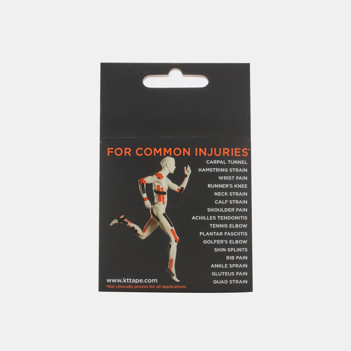 Pre-Cut Elastic Therapeutic Sports Tape Strips (20 Strips)