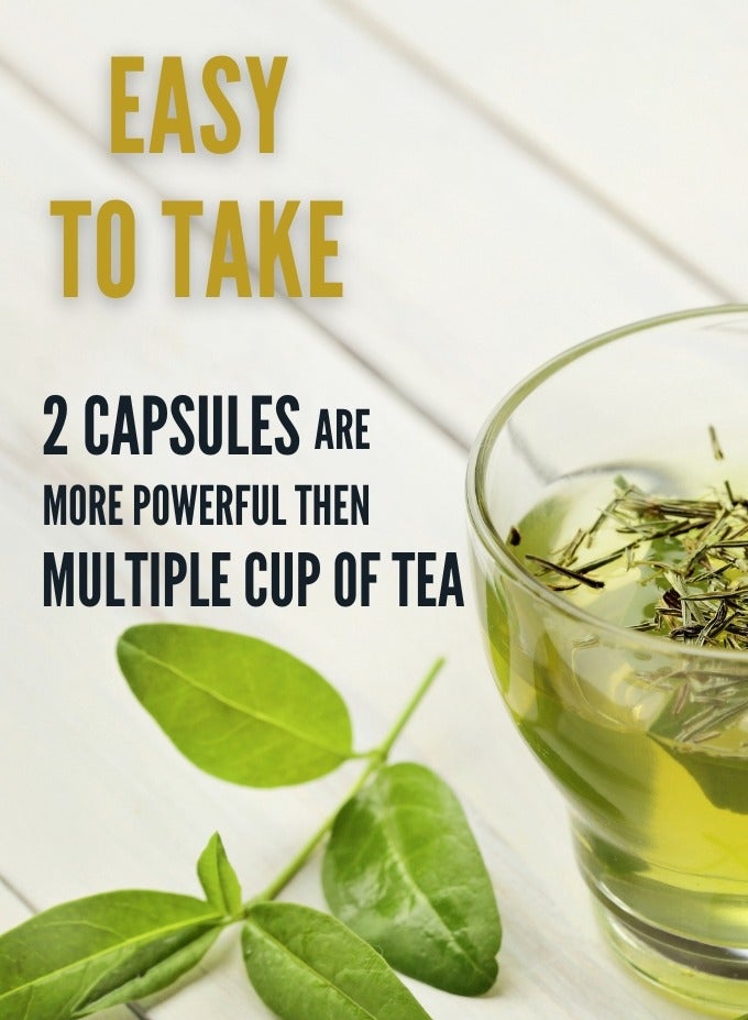 Green tea 1000 mg(Preservative Free)60 Capsules