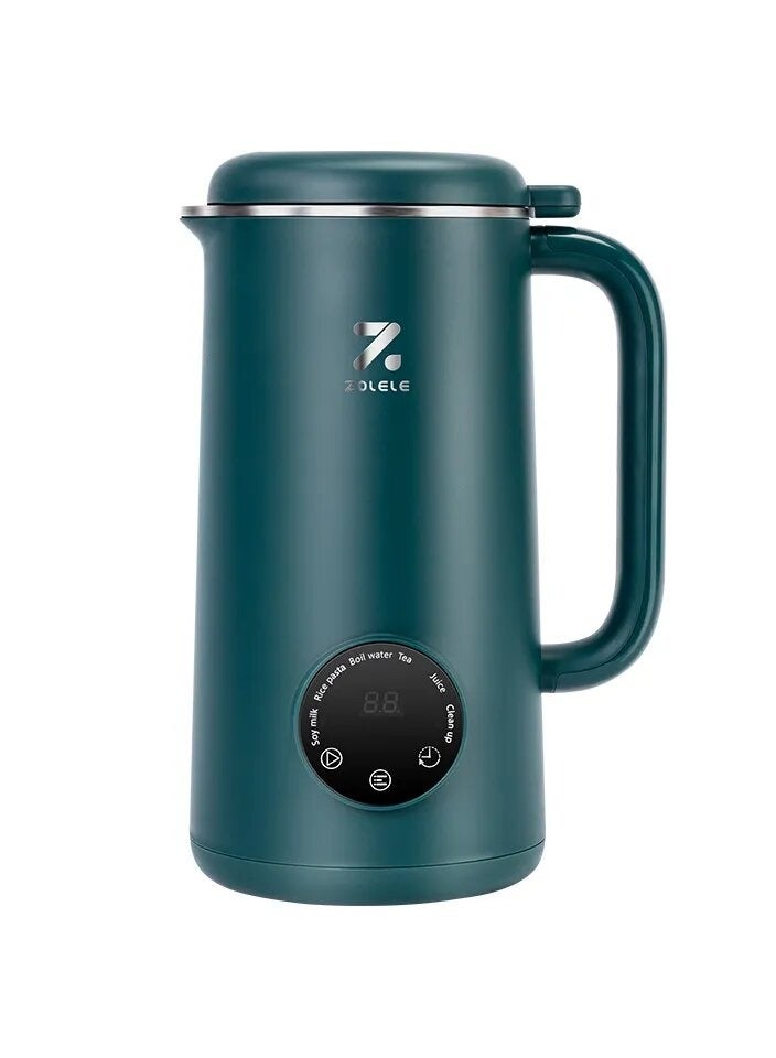 MB601 Multi-Funtional Juice Blender & Electric Kettle with 10 Stainless Steel Blades, 4 Blending Modes & 600ml and Capacity BPA-Free  - Green