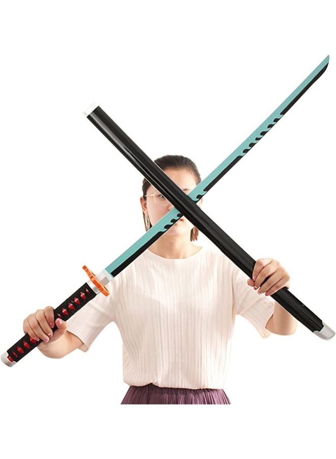 Japanese Anime Sword for Cosplay 104 cm Bamboo Sword Demon Killer Sword