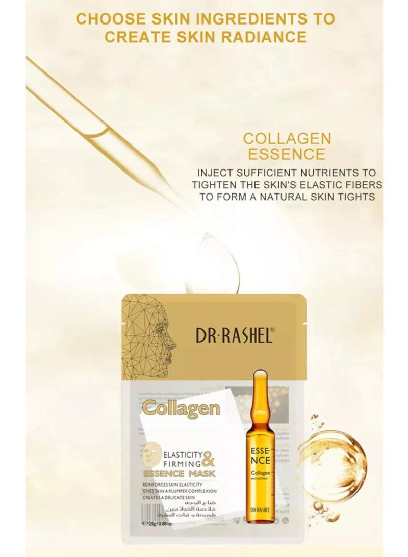Combo - Dr. Rashel 24K Gold Face Wash, Gel Cream, Eye Serum & Essence Mask
