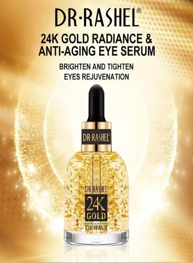 Combo - Dr. Rashel 24K Gold Face Wash, Gel Cream, Eye Serum & Essence Mask