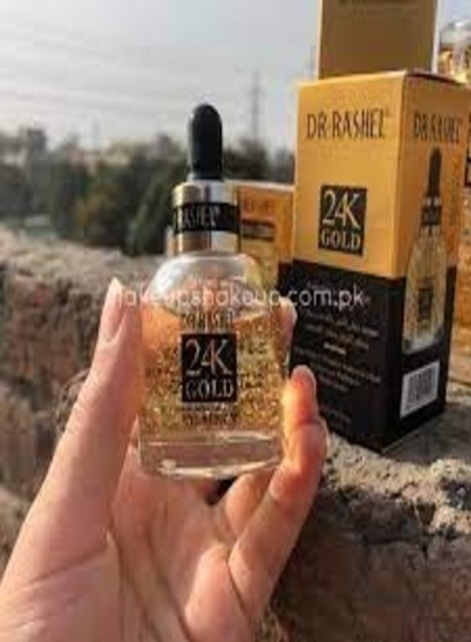 Combo - Dr. Rashel 24K Gold Face Wash, Gel Cream, Eye Serum & Essence Mask