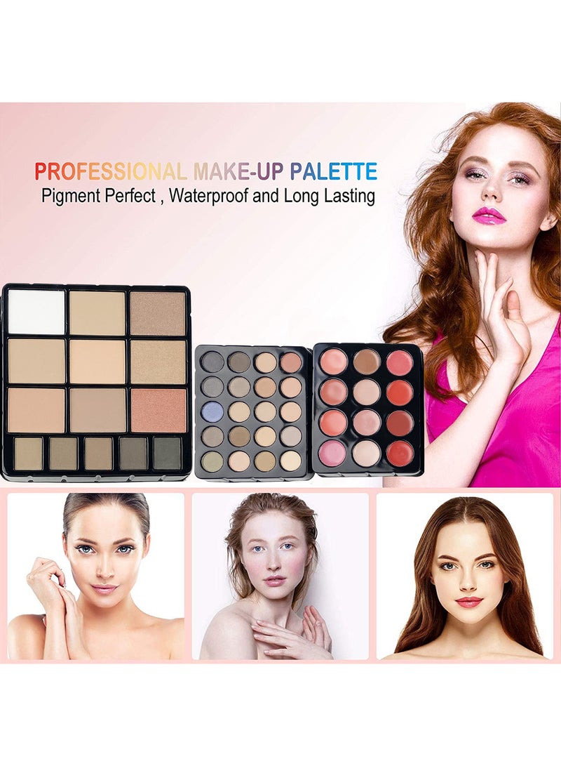 132 Shade Professional Eye Makeup Kit Multicolour