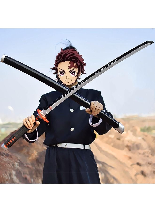 Japanese Anime Sword for Cosplay 104 cm Bamboo Sword Demon Killer Sword