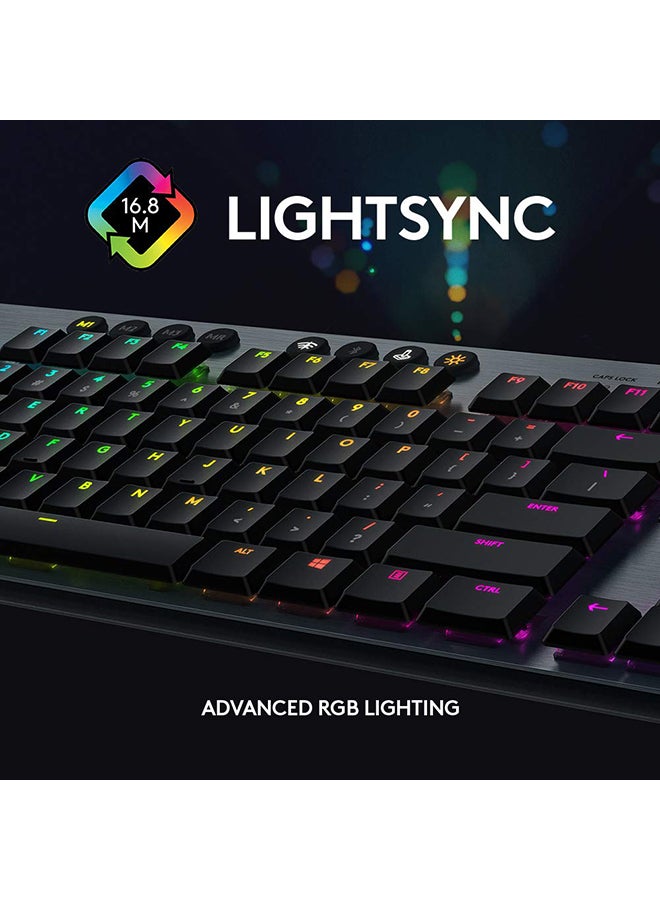 G815 keyboard Gaming  LIGHTSPEED Corded Gaming  English