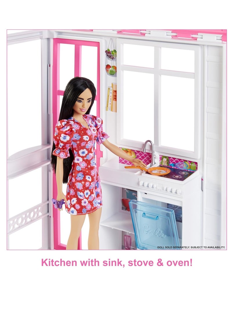 Barbie House with Doll