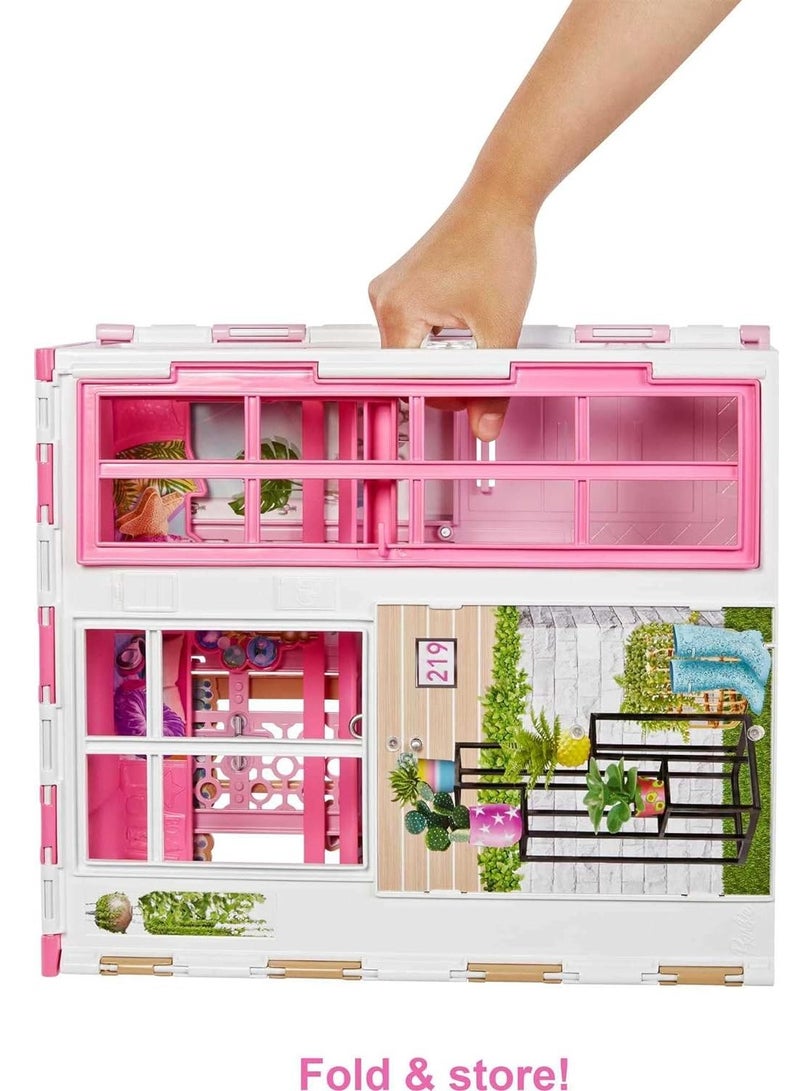 Barbie House with Doll