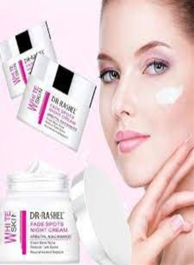 Dr., Rashel Fade Spots Night Cream, Whitening Fade Dark Spot Cleanser and Day Cream Skin Whitening Cream