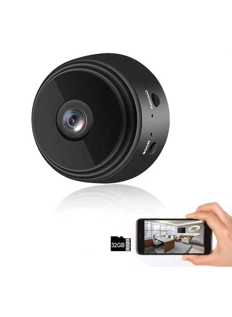 Mini WiFi HD 1080P Wireless Portable Small Camera Mini Camera with Motion Detection and Night Version