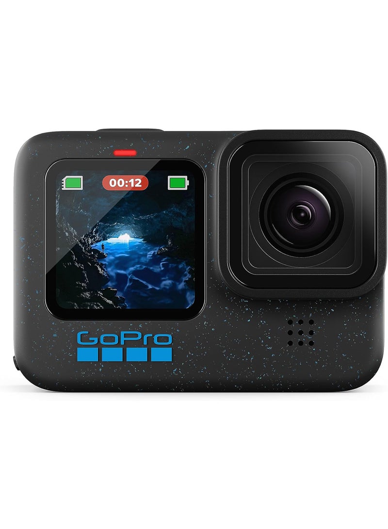 HERO12 Black - Waterproof Action Camera With 5.3K60 Ultra HD Video, 27MP Photos, HDR, 1/1.9