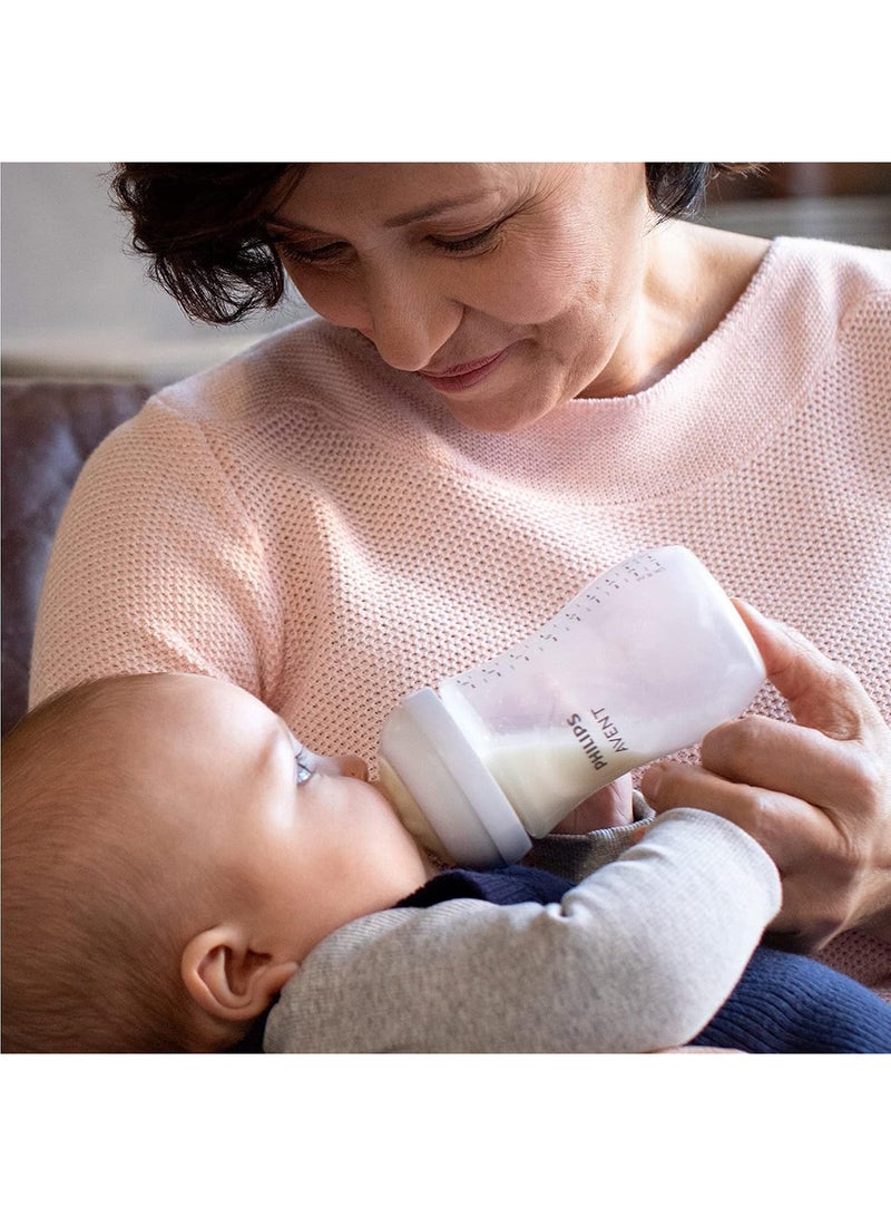Natural Response Baby Bottle 260 Ml Baby Milk Bottle For 1 Month+ And Up BPA Free
