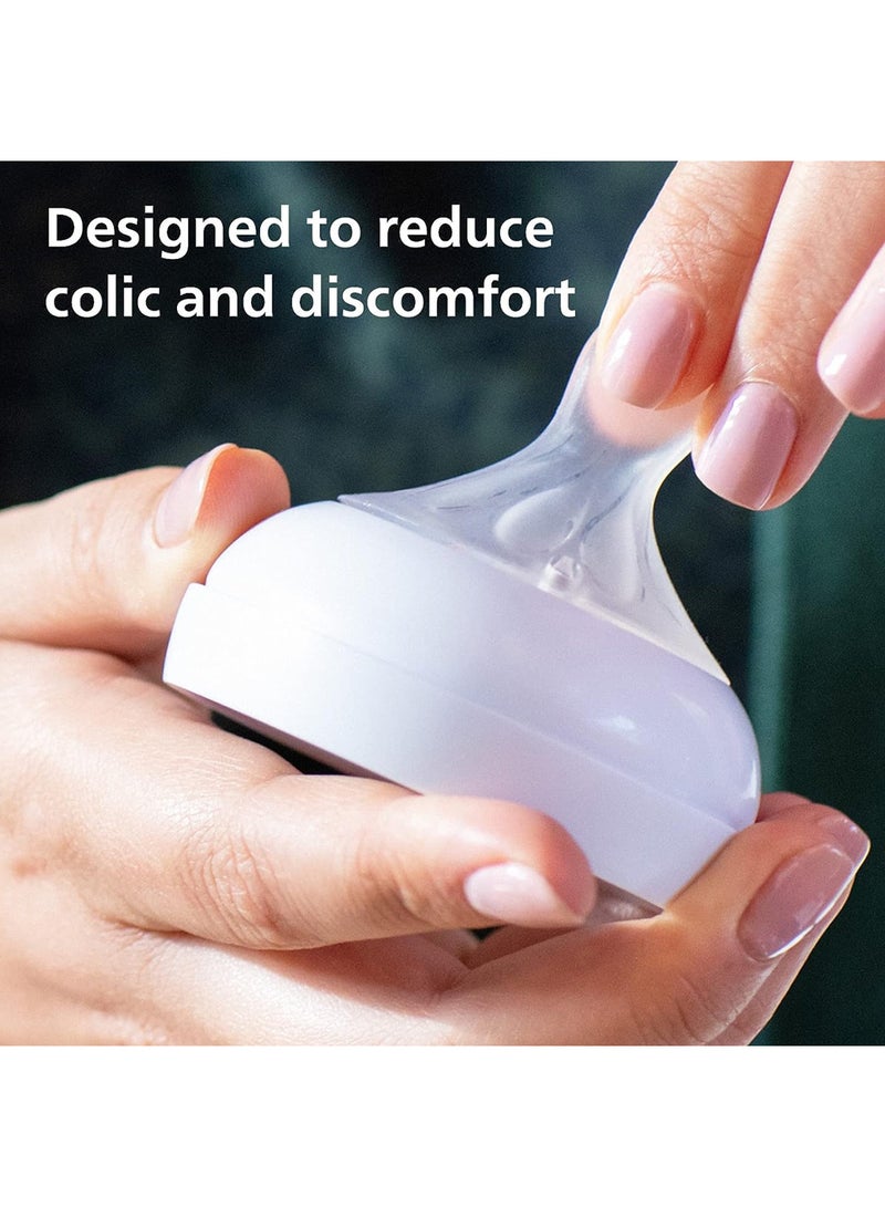 Natural Response Baby Bottle 260 Ml Baby Milk Bottle For 1 Month+ And Up BPA Free
