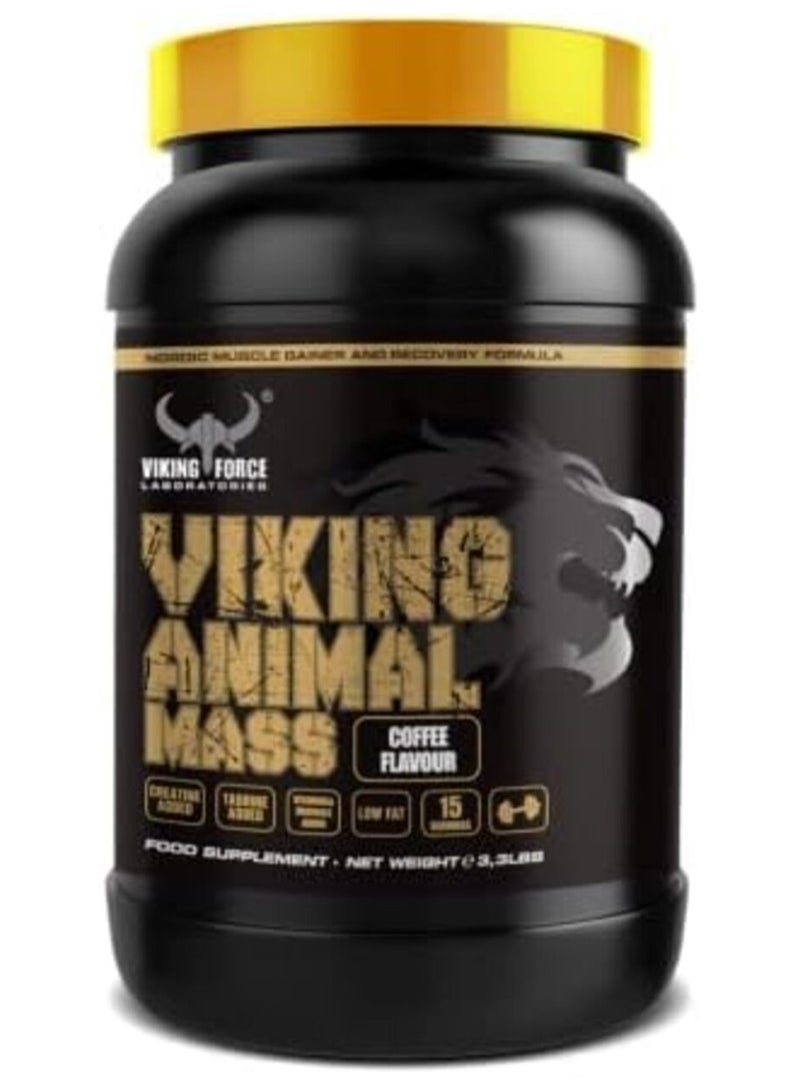 Animal Mass- Low Fat Weight Gainer, 3.3lb, 15 Servings - Vanilla
