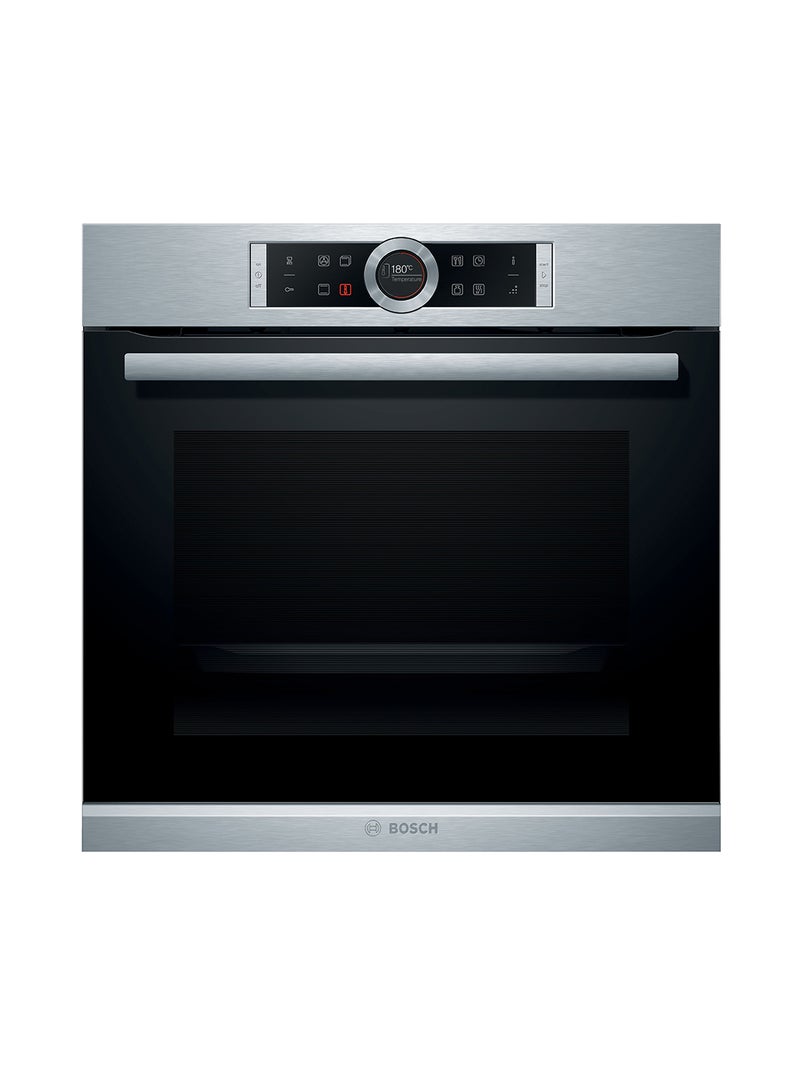 Electric Series 8 Built-In Electric Oven 71 L 3600 W HBG655BS1M Black/Grey