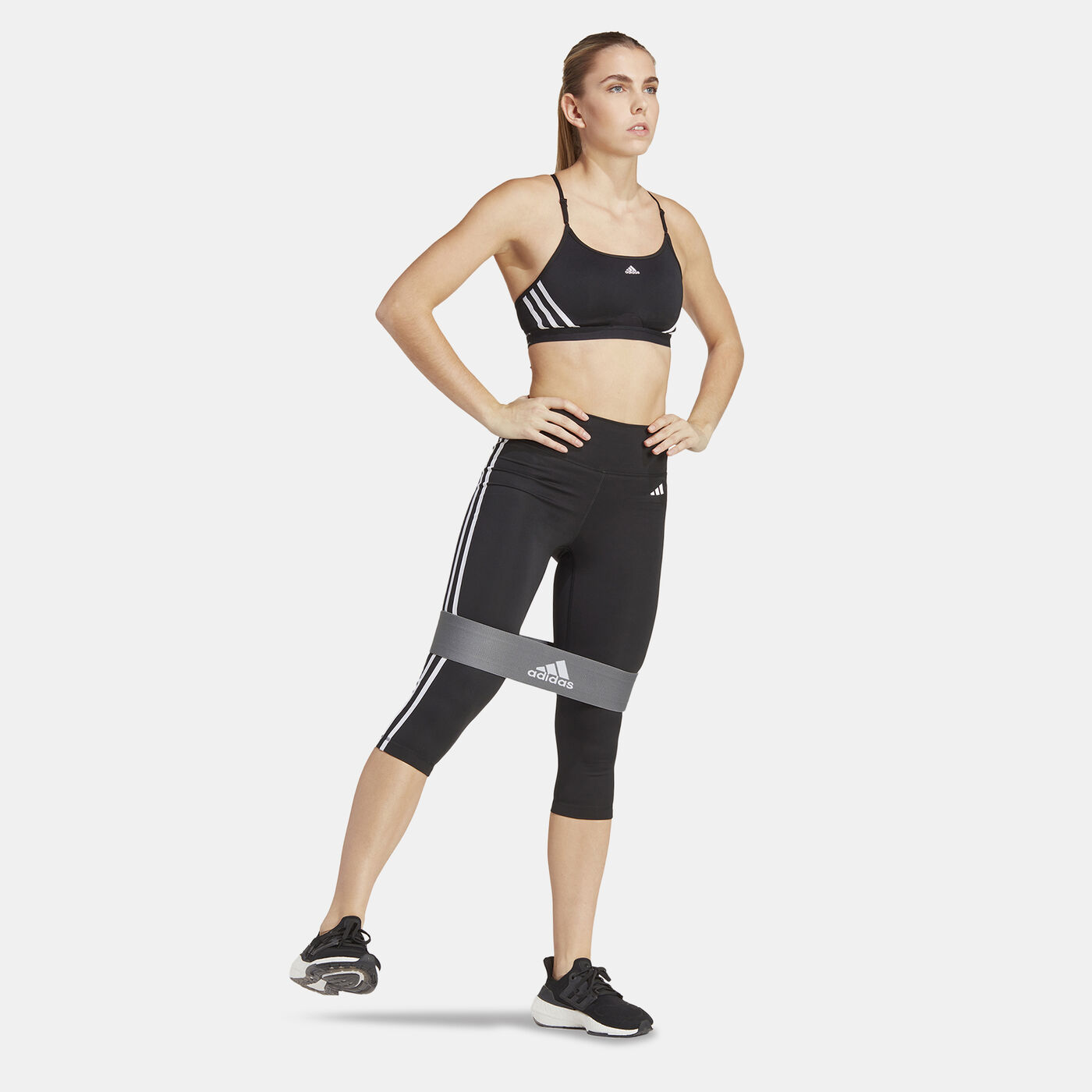 Women's Train Essentials 3-Stripes 3/4 Training Leggings