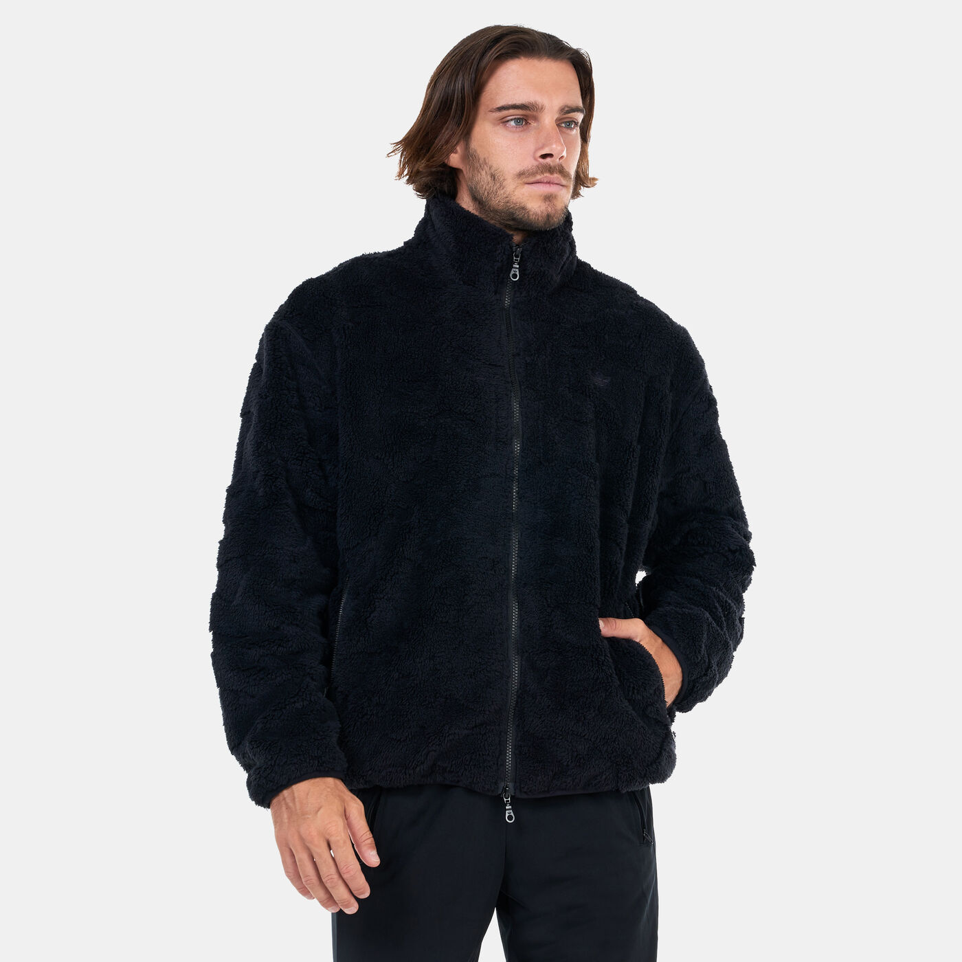 Men's Adventure Camo Fleece Full-Zip Jacket