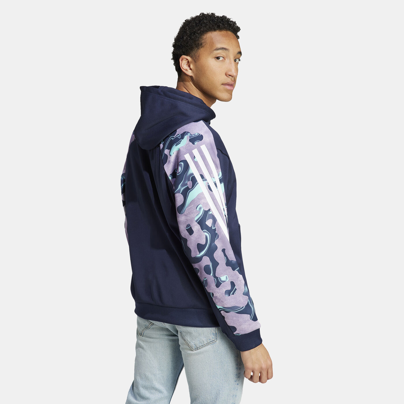 Men's Future Icons Allover Print Hoodie