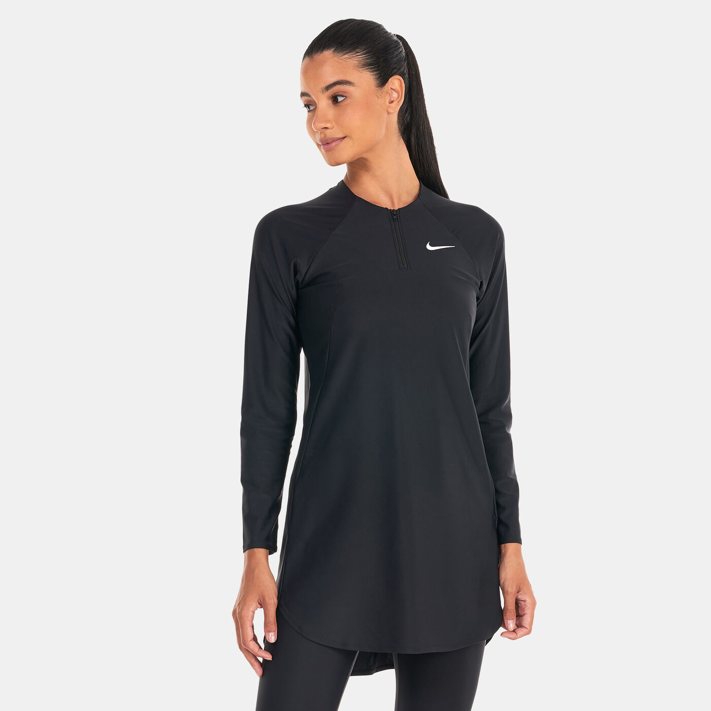 Women's Victory Full-Coverage Solid Swimming Tunic