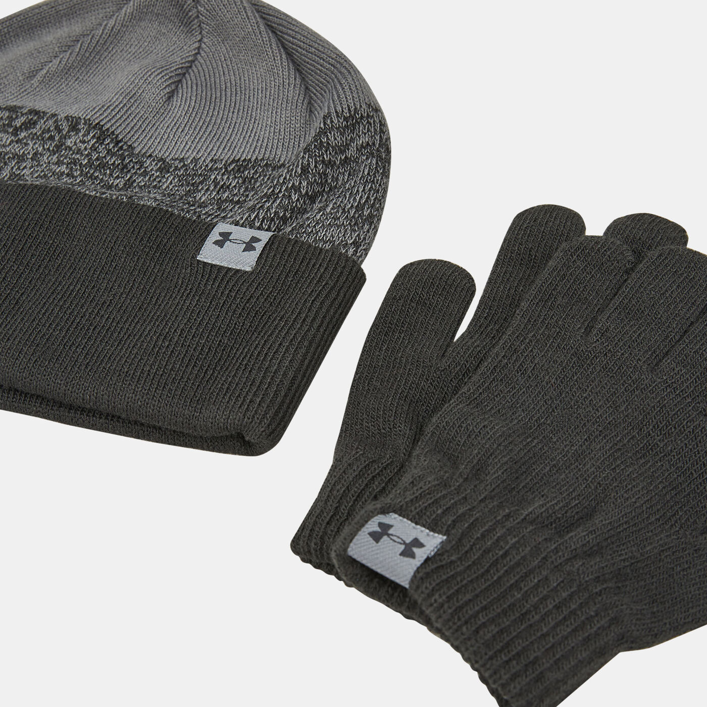 Kids' UA Beanie And Gloves Training Set