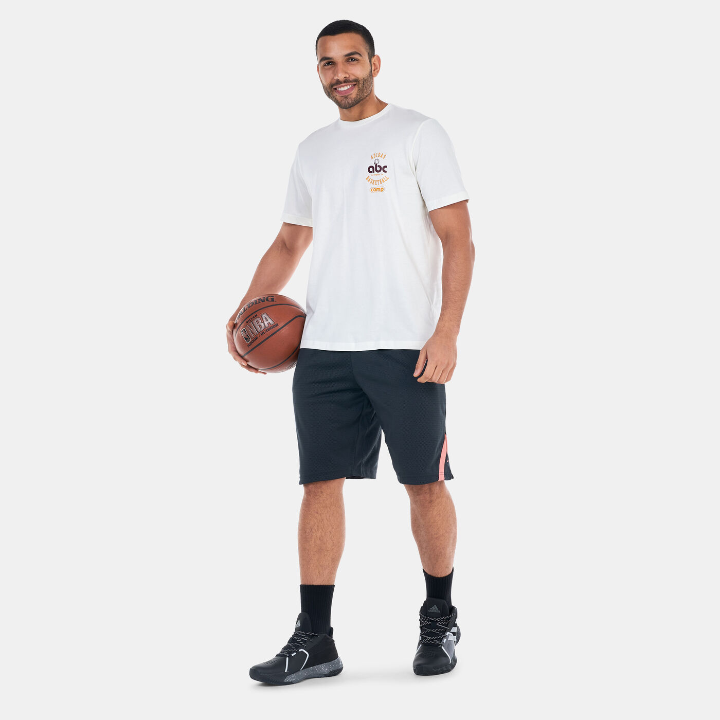 Men's Summer Camp Story Basketball T-Shirt