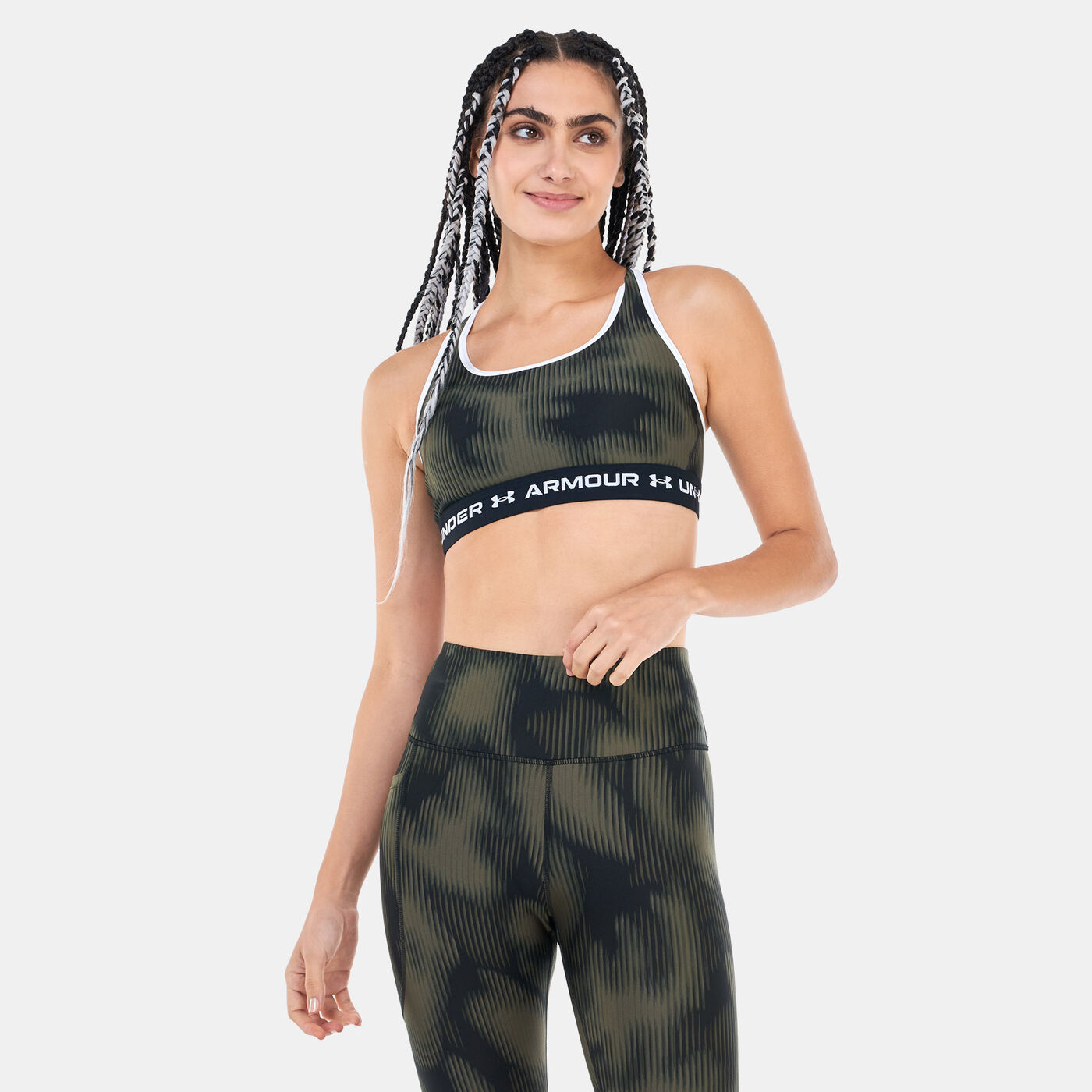 Women's Armour® Printed Training Sports Bra