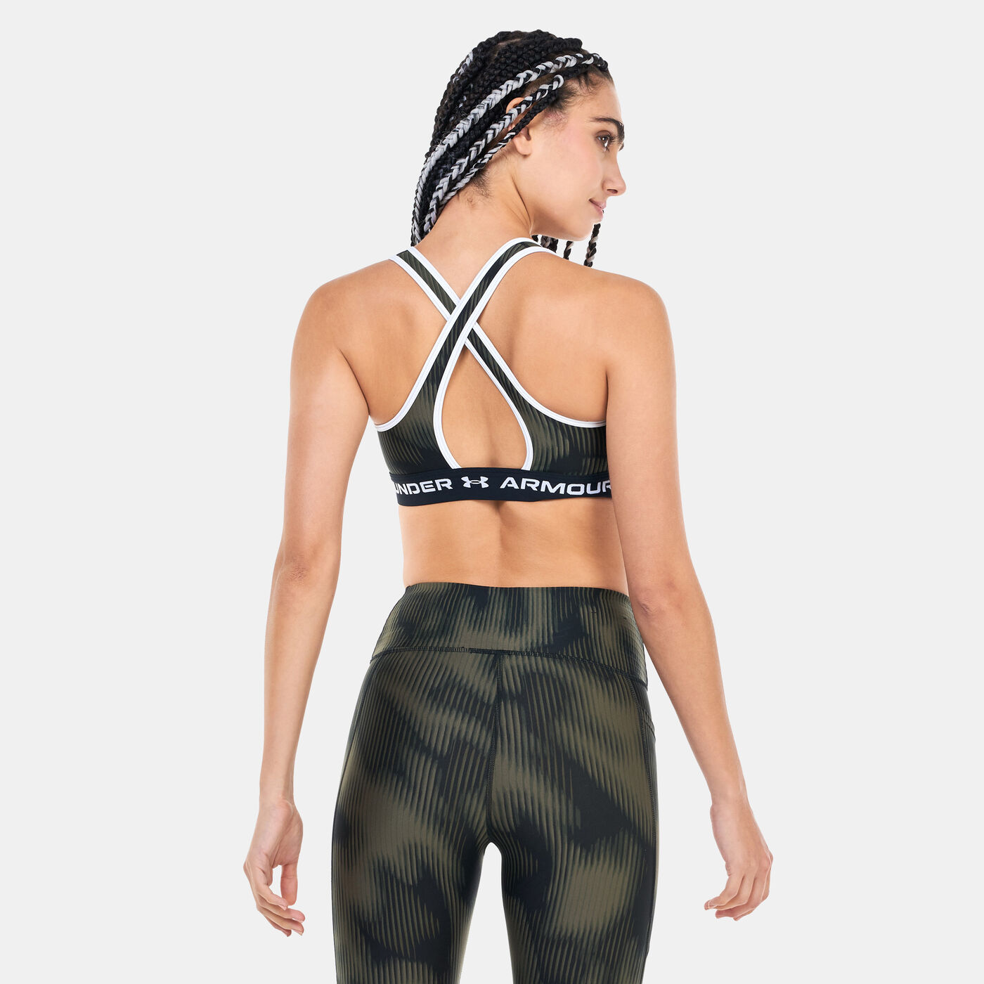 Women's Armour® Printed Training Sports Bra