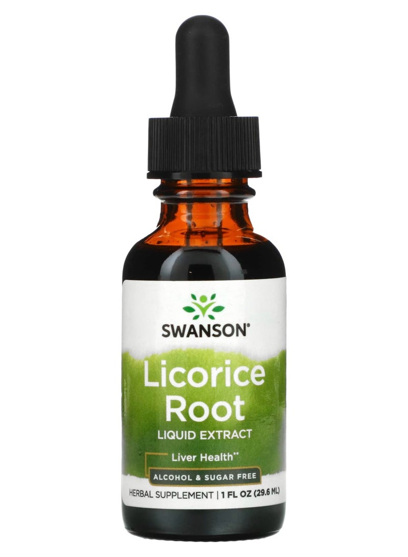 Licorice Root Liquid Extract 1 fl.oz 29.6 ml
