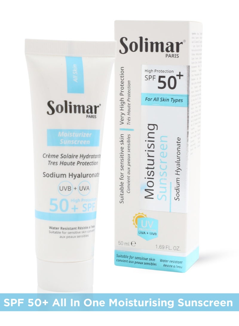 Moisturizer Sunscreen SPF 50+ Cream 50ml