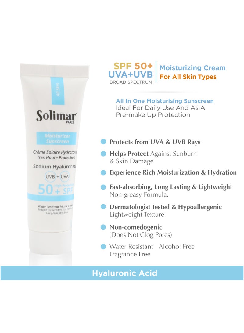 Moisturizer Sunscreen SPF 50+ Cream 50ml