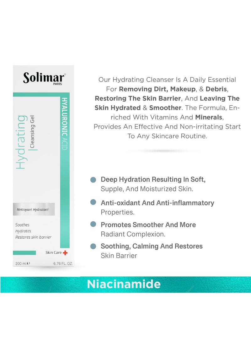 Solimar Paris Hydrating Cleansing Gel 200ml