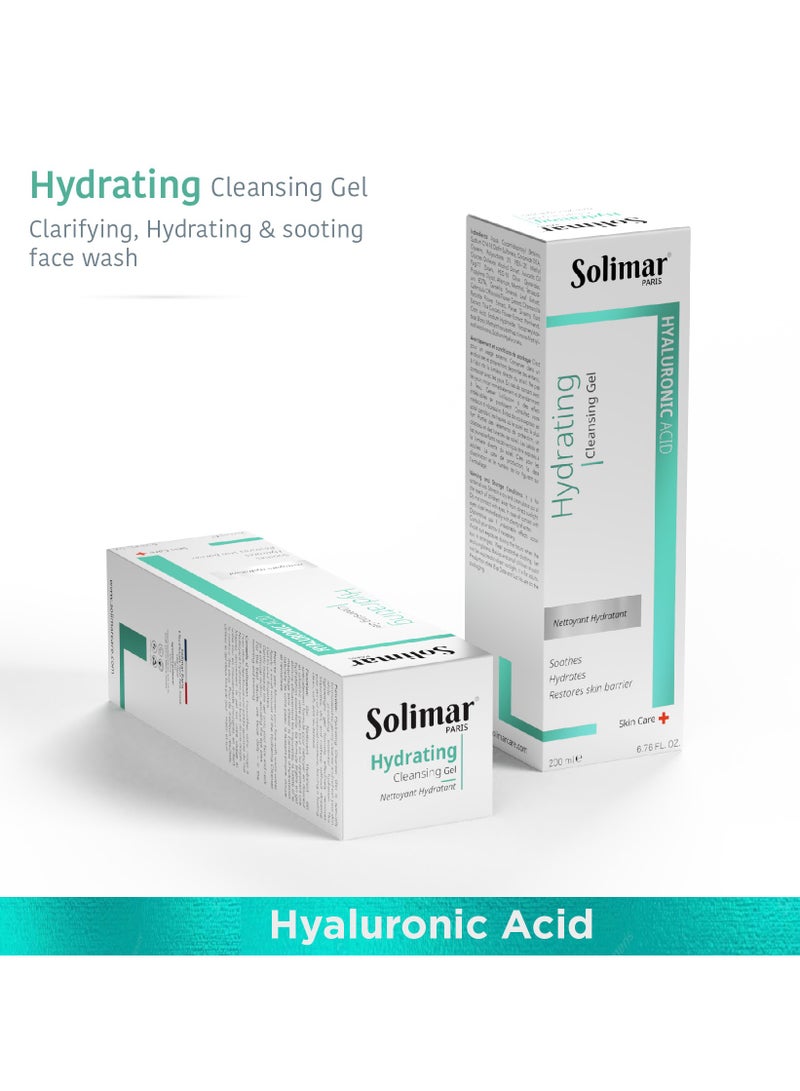 Solimar Paris Hydrating Cleansing Gel 200ml
