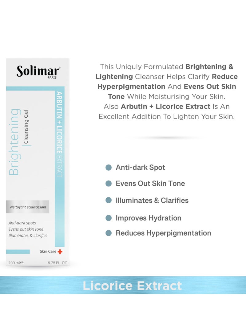 Solimar Paris Brightening Cleansing Gel 200ml