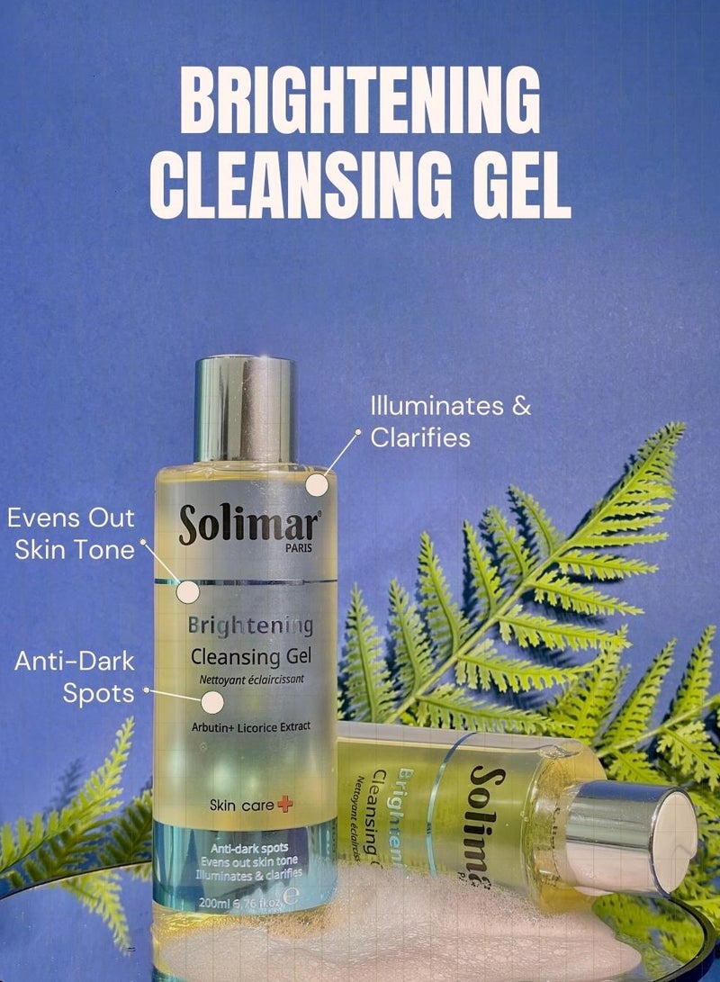 Solimar Paris Brightening Cleansing Gel 200ml