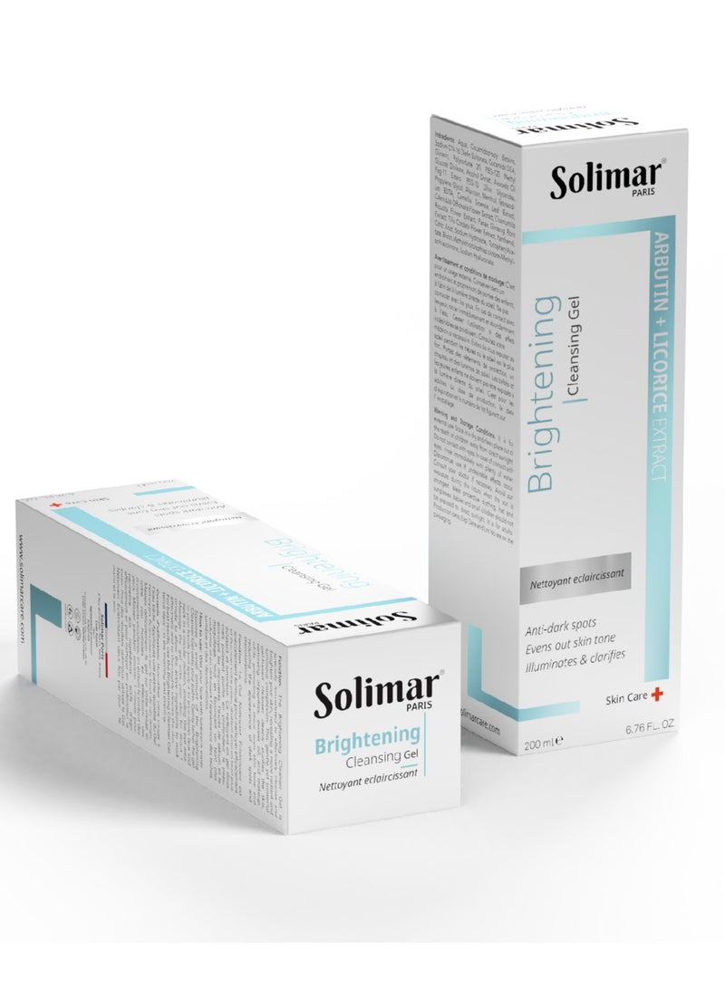 Solimar Paris Brightening Cleansing Gel 200ml