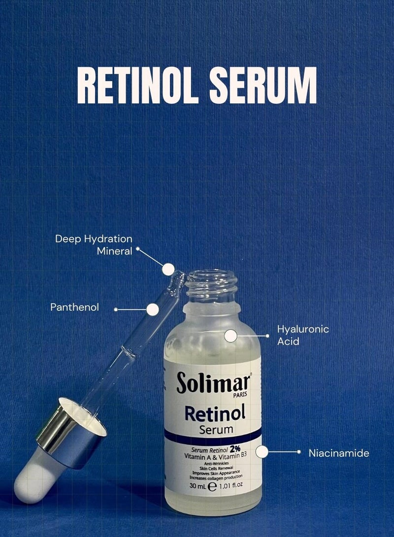 Solimar Paris Retinol Serum 30ml