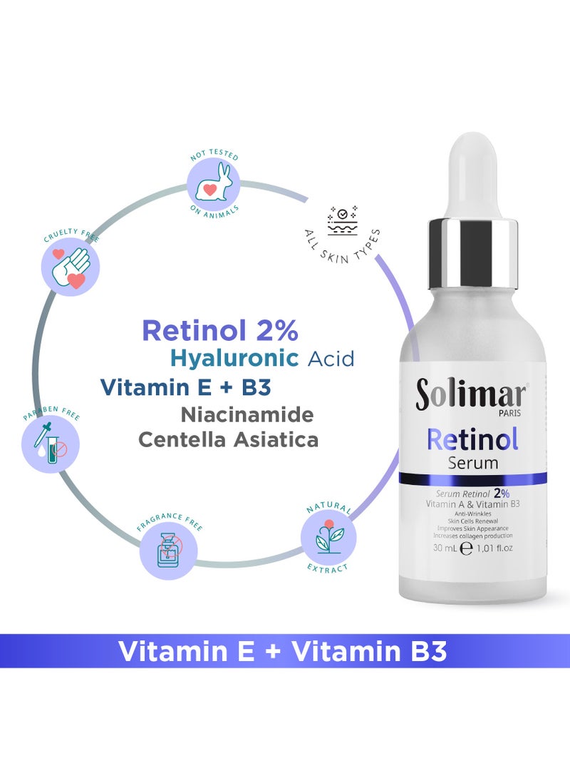 Solimar Paris Retinol Serum 30ml