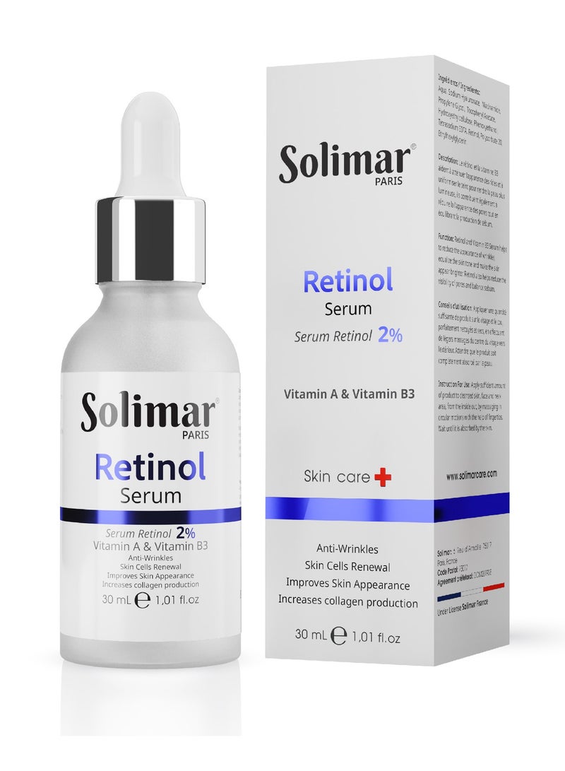 Solimar Paris Retinol Serum 30ml