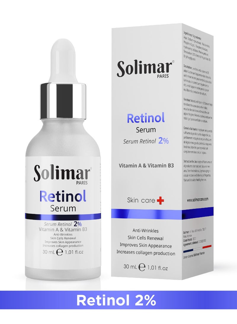 Solimar Paris Retinol Serum 30ml