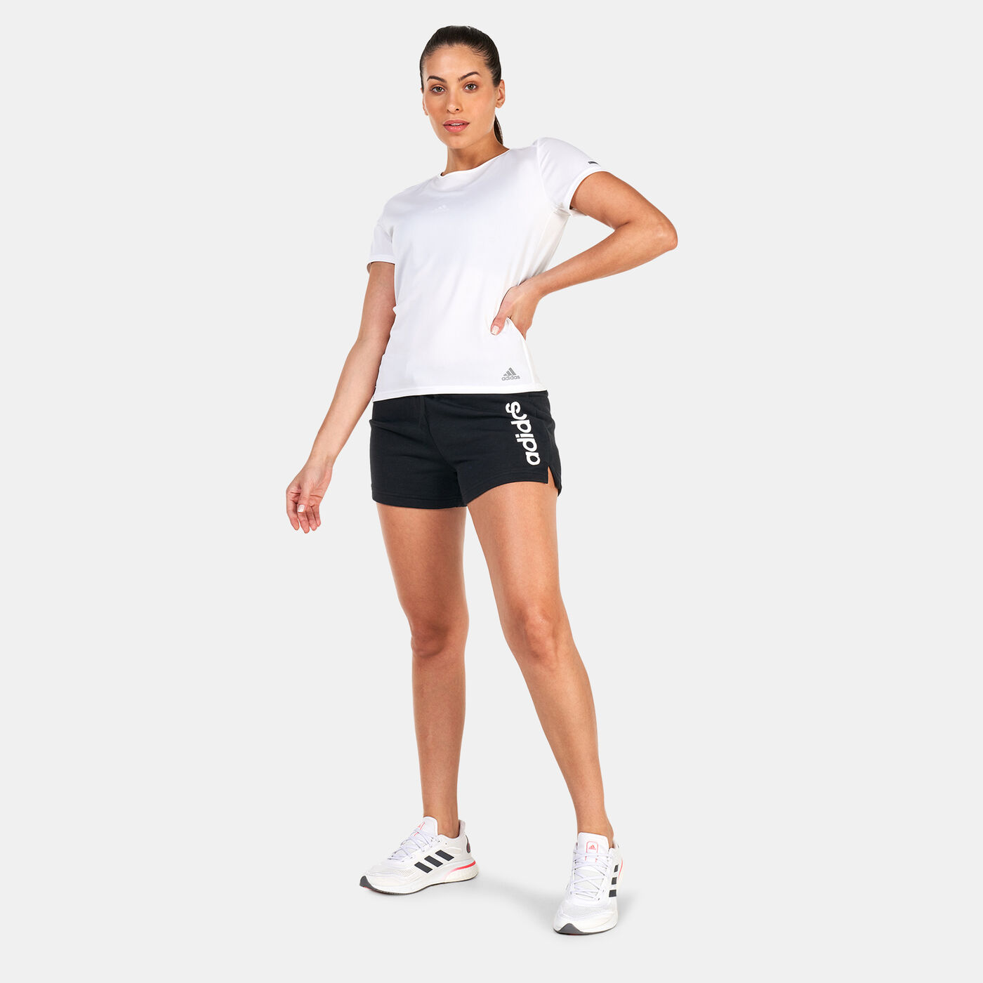 Women's Essentials Slim Logo Shorts